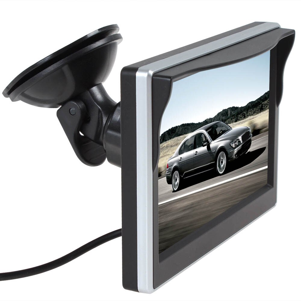 Hd Achteruitkijkspiegel Screen 5 Inch Av Scherm Auto Monitor Achteruitrijcamera Backup Reverse Mirror Monitor