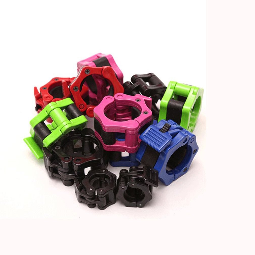 50Mm Clamp Ring 2 Pieces Lock Collar Ring For Dumbbell Weightlifting Bodybuilding Material Abs