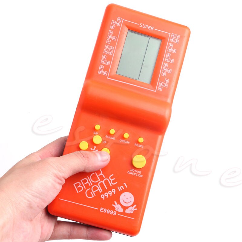 1 Pc Lcd Game Elektronische Vintage Klassieke Tetris Brick Handheld Arcade Pocket Speelgoed