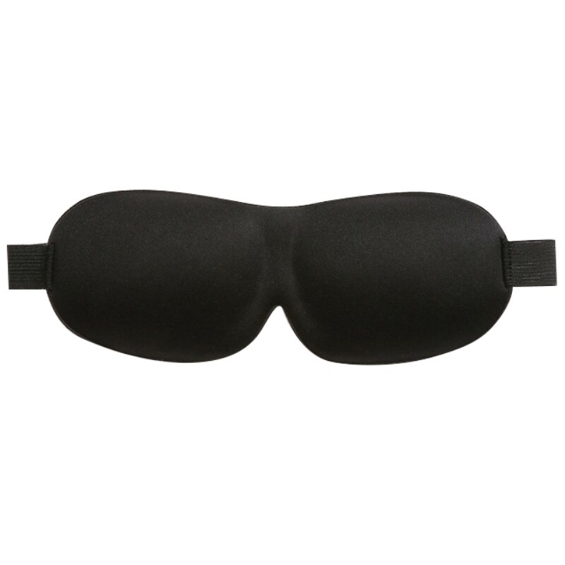 1pc 3d søvn øyemaske svart rød øyenskygge deksel myk silke 13 farger øyelapp kvinner menn reiser hjem bedre søvn for bind for øynene: 04
