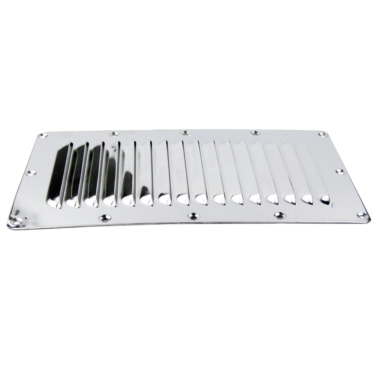 Roestvrij Staal Marine Vent Boot Louvered Vent Cover Met Schroeven 228*127Mm