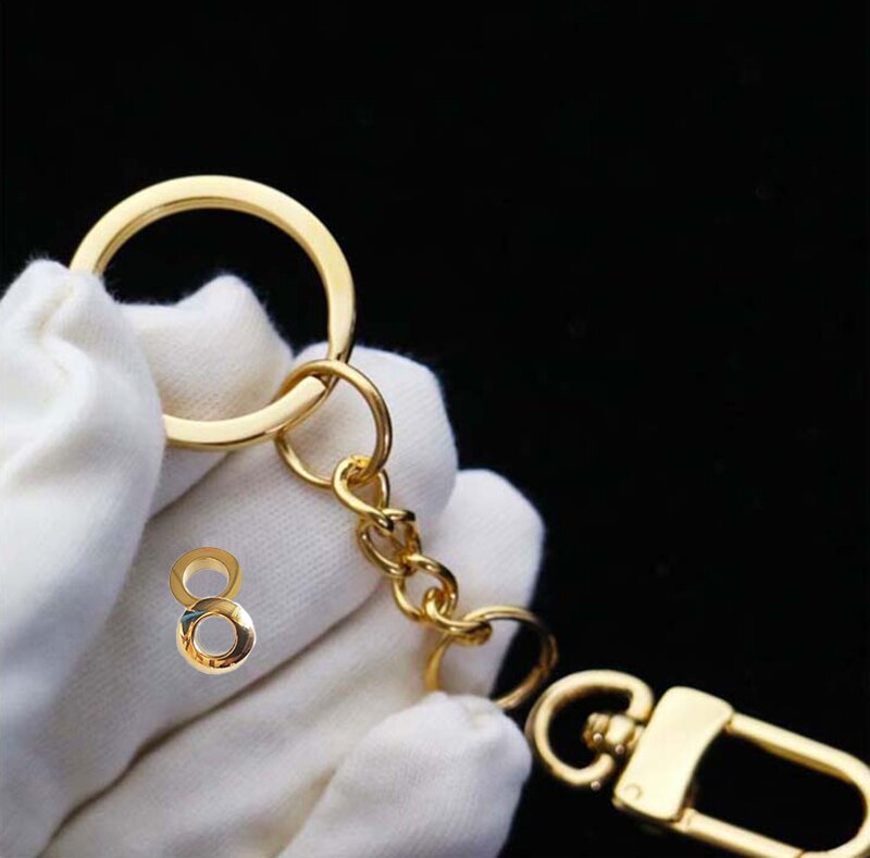 DIY leather craft belt buckle bag ring clip accessories｜DIY leather case\Bag accessories hanging buckle ornament hardware: Golden C