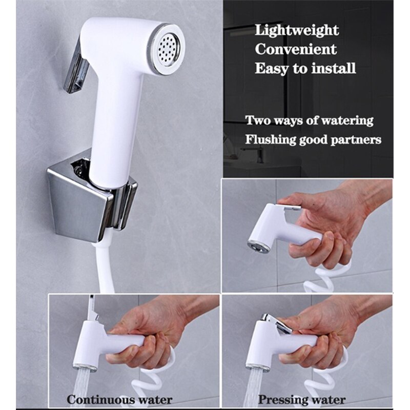 Toilet Hand Held Bidet Faucet sprayer set Multifunction Bathroom hand sprayer shower faucet