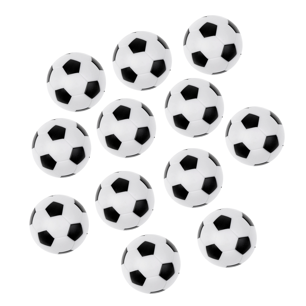 24pcs 36mm Foosball Balls Fussball Ball Replacement For Soccer Table Game