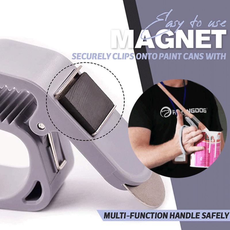 Multifunctionele Schilderen Tool Borstel En Roller Cleaning Tool Emmer Opener Verf Waterbasis Latex Verf Emmer Clip Verf Tool