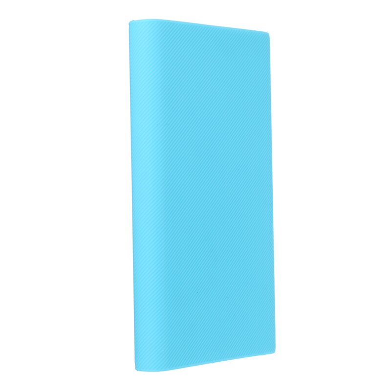 Capa traseira protetora de silicone, de alta qualidade, para xiaomi mi 2ª geração, power bank, 10000mah