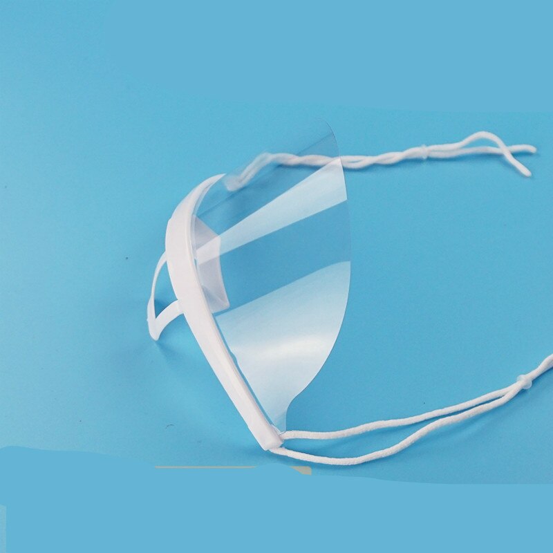 Mascarilla de limpieza de 20 piezas contra gotitas, mascarilla de plástico para catering, higiene alimentaria, Cocina, Restaurante, saliva, chef, juego de herramientas de limpieza