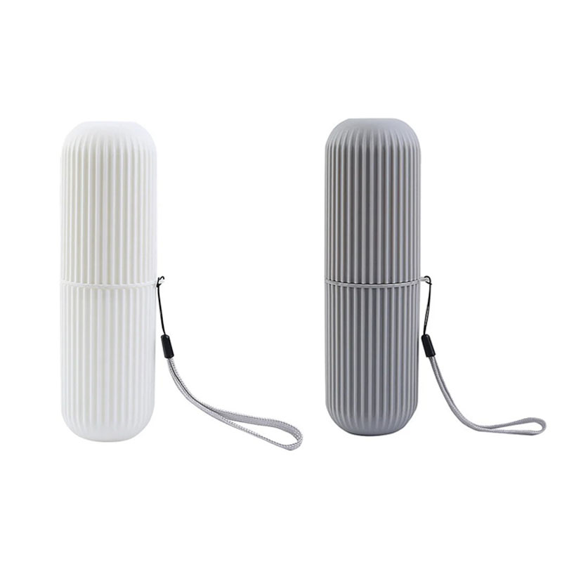 Portátil pasta de dentes proteger titular caso viagem acampamento caixa armazenamento organizador viagem produtos higiene pessoal armazenamento copo novo creat: laranja