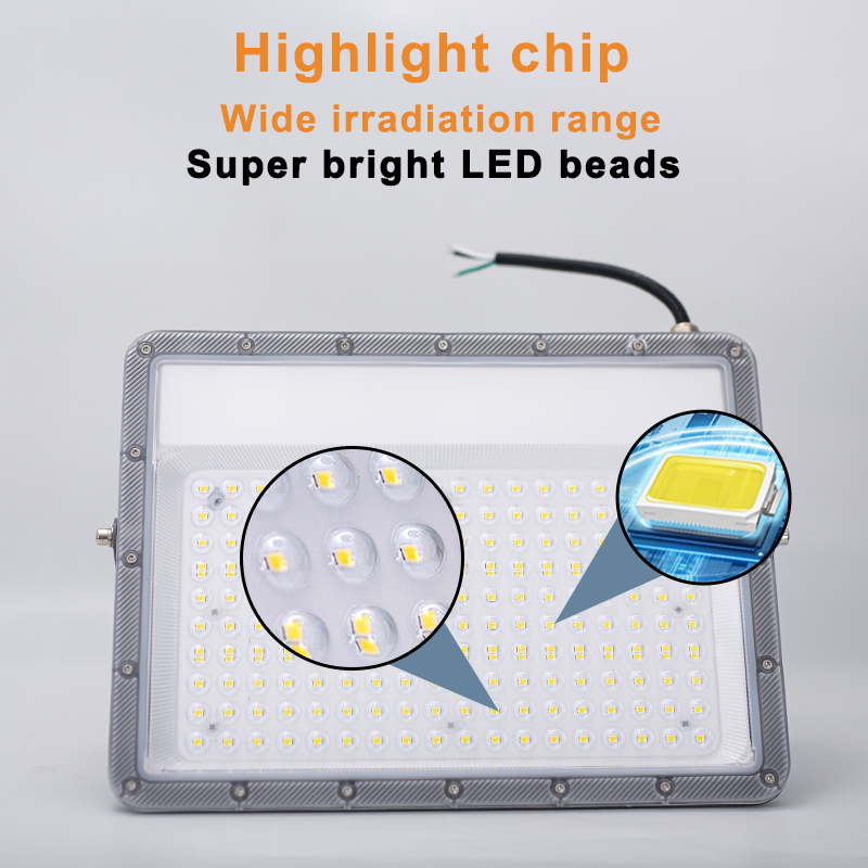 LED-Strahler, IP66, wasserdicht, Reflektor-Flutlicht, ultrahelles Licht, 30 W, 50 W, 100 W, 150 W, 200 W, 300 W, 400 W, Garten- und Hofbeleuchtung