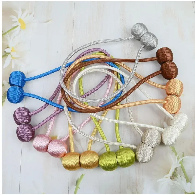 Magnetiska gardinfästen, gardinfästen för hörlurar, gardindekorationer för hem och utomhusbruk, sovrum och kontor