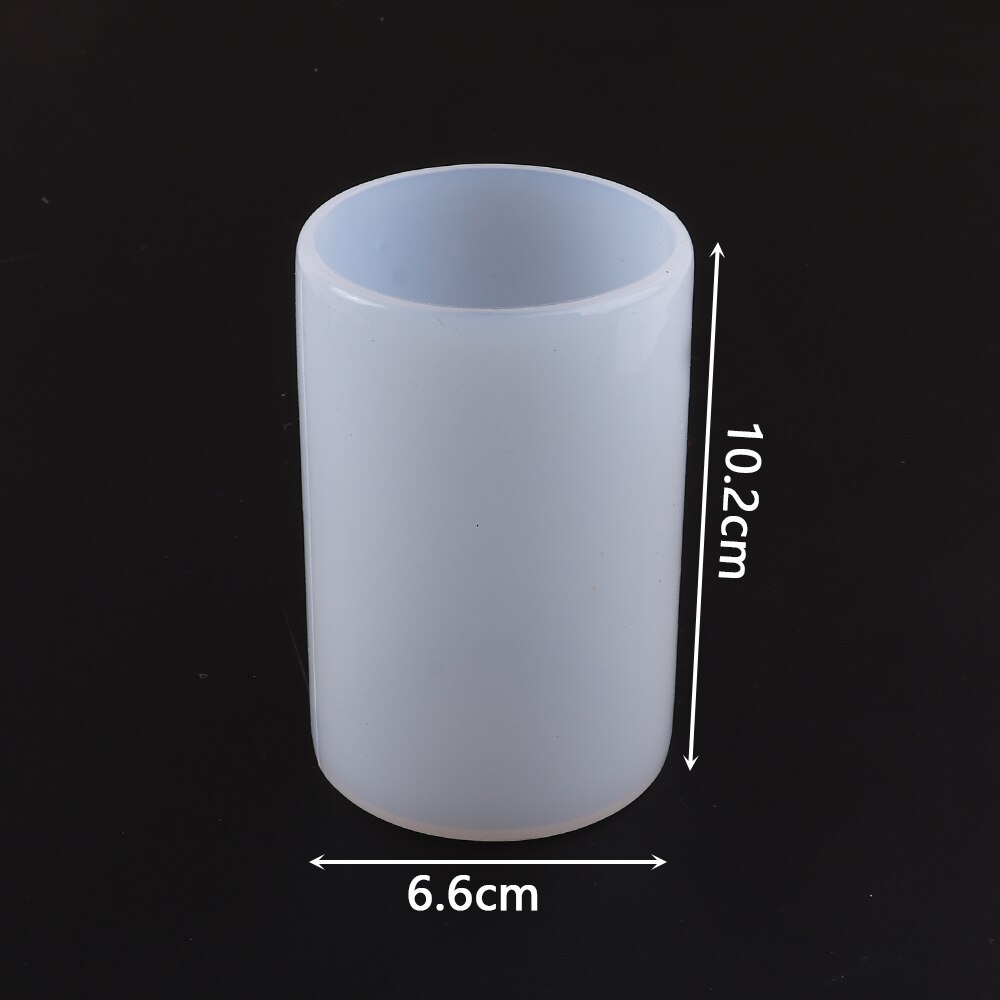 DIY Cylinder Hexagon Silicone Mold Epoxy Resin Candle Mould Aroma Candles Wax Molds Clay Plaster Crafts Casting Mould Home Decor: Cylinder 5
