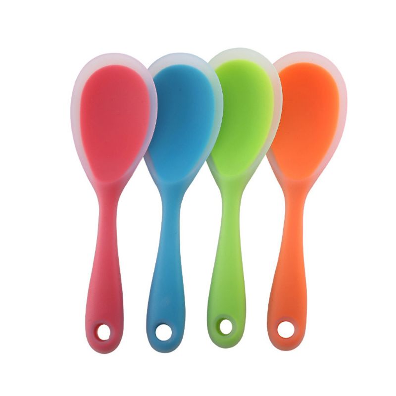 non-stick silicone rice spoon. X4YD