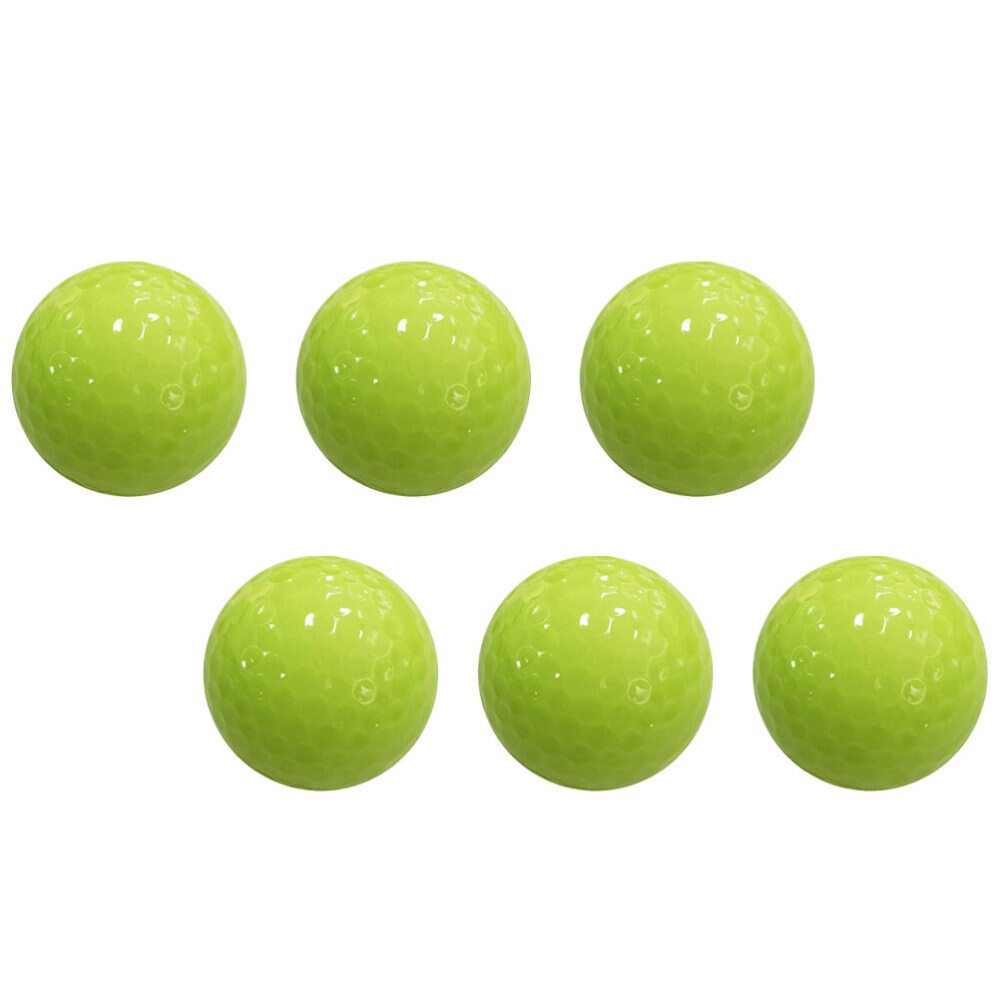 6Pcs Fluorescerende Golfs Duurzaam Golfen Voor Night: Default Title