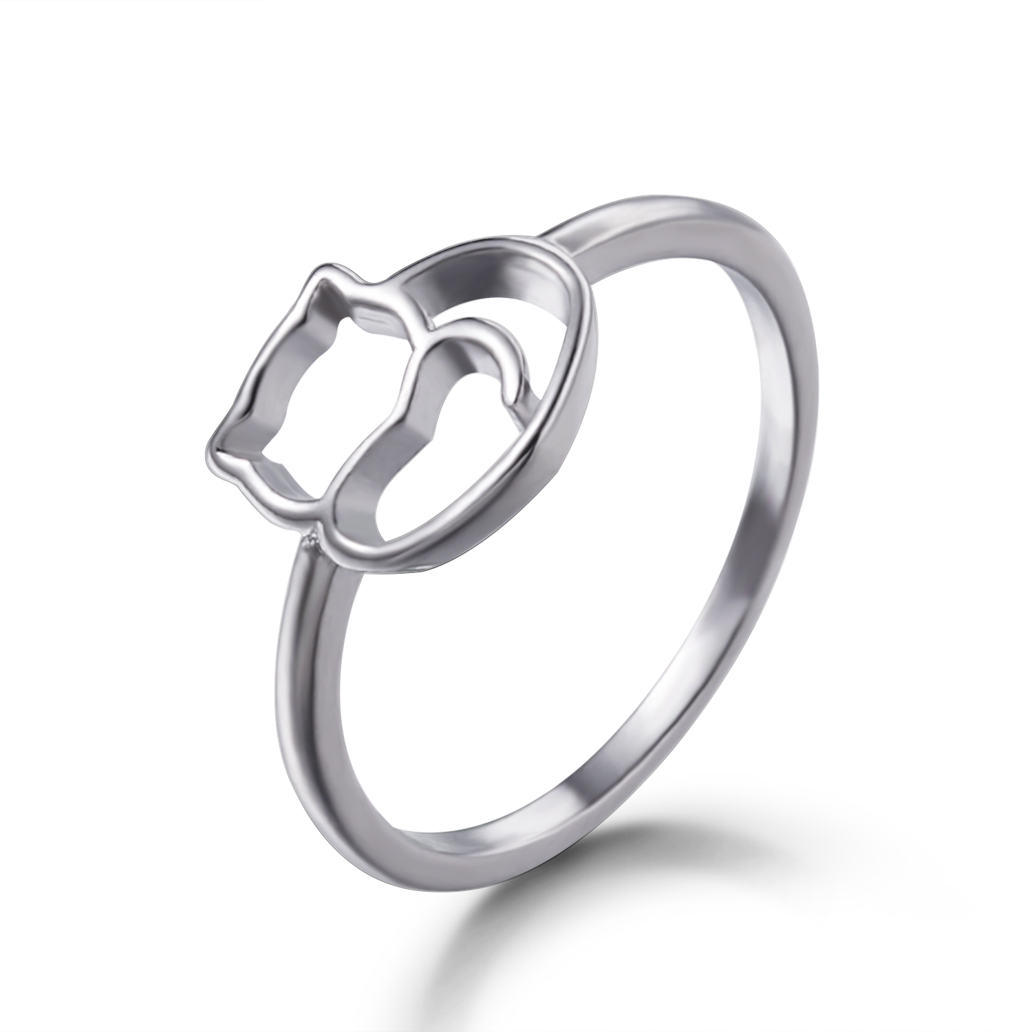 Bohemien Jahrgang Silber Farbe Blatt Ringe Für Frauen Elegante Weibliche Einstellbare Finger Ring Party Hochzeit ErkläSprosse Schmuck: 11