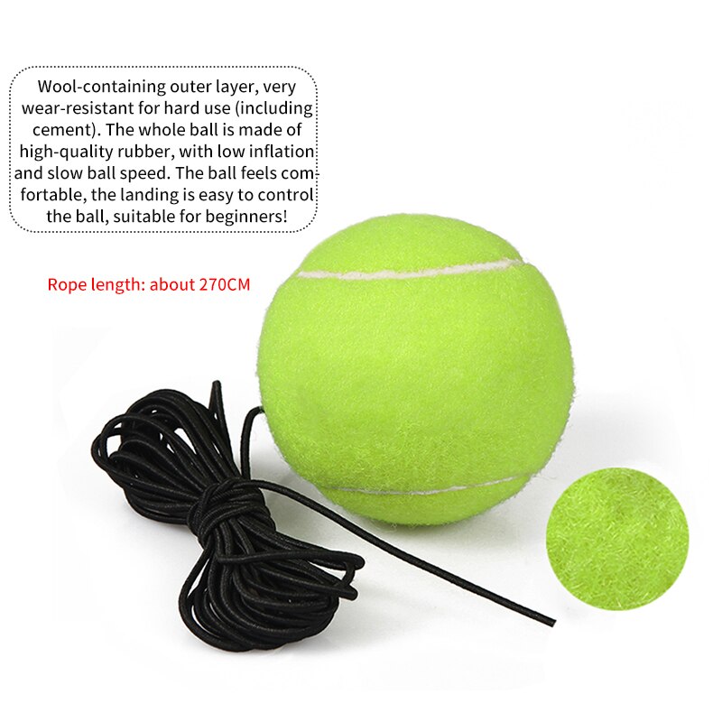 Oefening Tennis Training Tool Multifunctionele Ball Sport Zelf-Studie Rebound Bal Trainer Gratis Sparring Apparaat Tennis Trainer Set