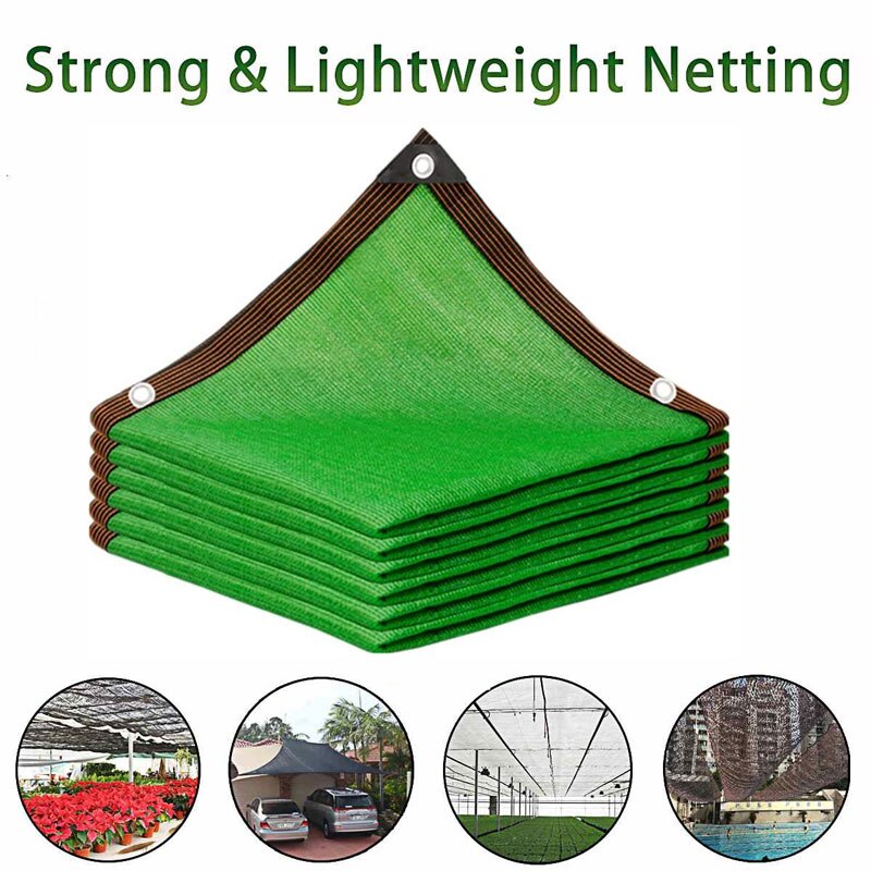 Anti-Uv Shading Net Outdoor Camping Luifels Kas Vetplant Zonnescherm Netto Outdoor Zwembad Cover Zonnescherm Netten