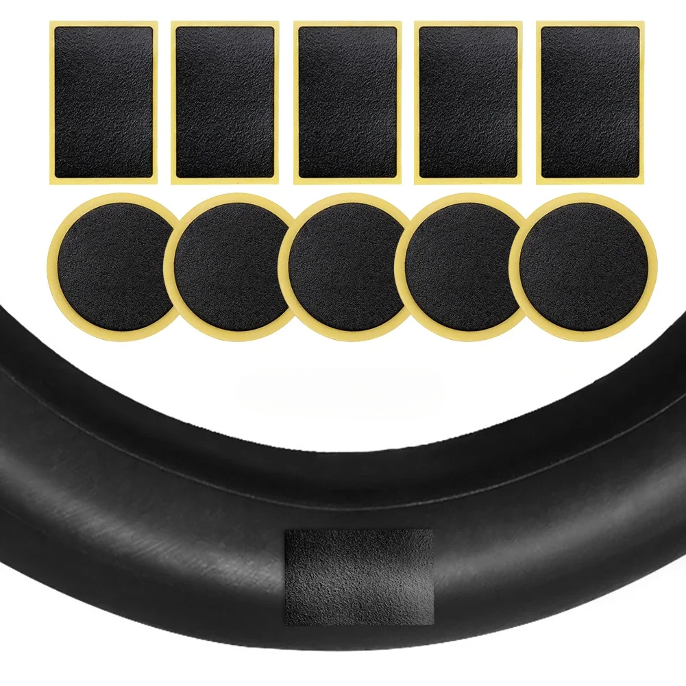 10-20 stücke Fahrrad Reifen reparatur werkzeug set Kleber-freies Reifen Patches Fahrrad Reifen Patch Werkzeug Kein-kleber Kleber schnell Trocknend Fahrrad Zubehör