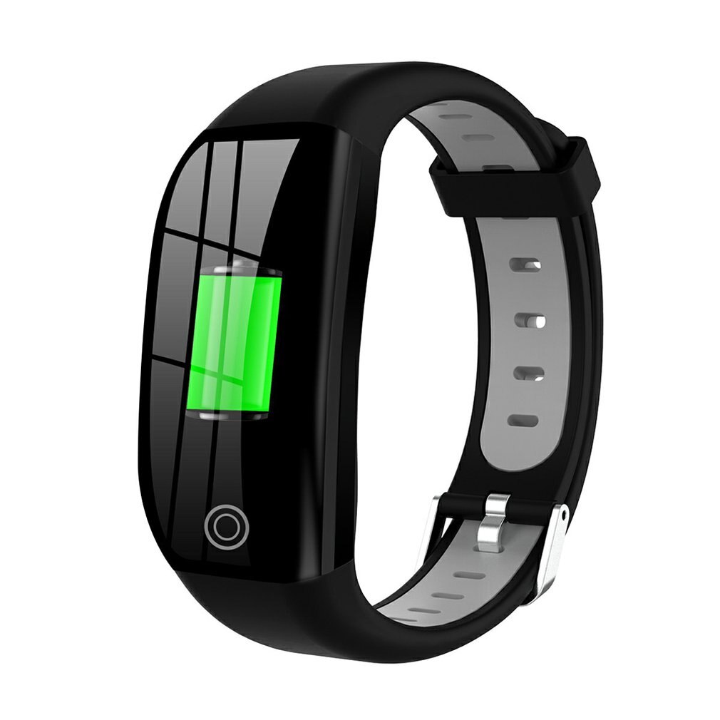 DT35 F21 Smart Wireless Watch Smart Bracelet impermeabile Fitness Tracker cardiofrequenzimetro braccialetto sportivo Smart Watch: silver gray