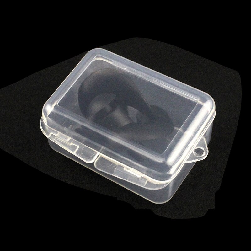 Weiche Ohrstöpsel Silikon Wasserdichte Ohrstöpsel Staub-nachweisen Ohr Umwelt Sport Stecker Tauchen Wasser Sport Schwimmen Schwimmbad Zubehör: Schwarz Kasten