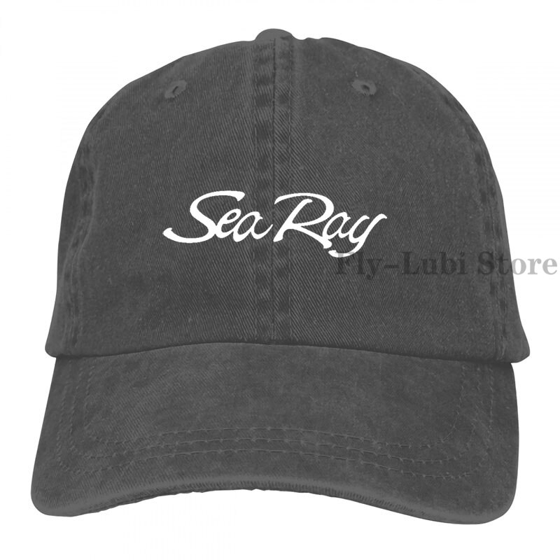 Sea Ray S 02 Boat Kit Baseball cap men women Trucker Hats adjustable cap: 2-Black