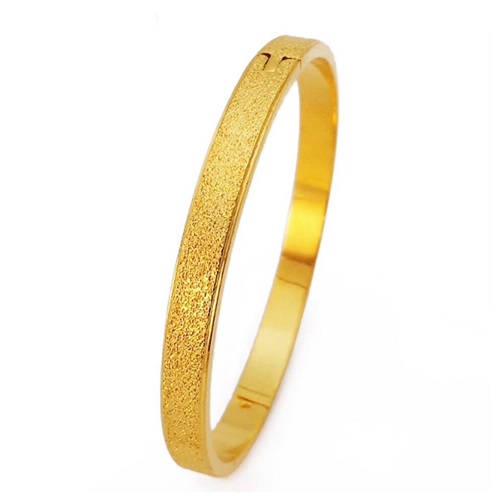 Natural Emerald Bangle In 18K Solid Yellow Gold Traditional Engraving On Gold - Foto 10