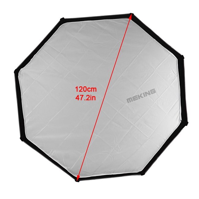 120 cm/48 "octobox octobox softbox bowens montagem para studo luz estroboscópica flash photo studio acessórios
