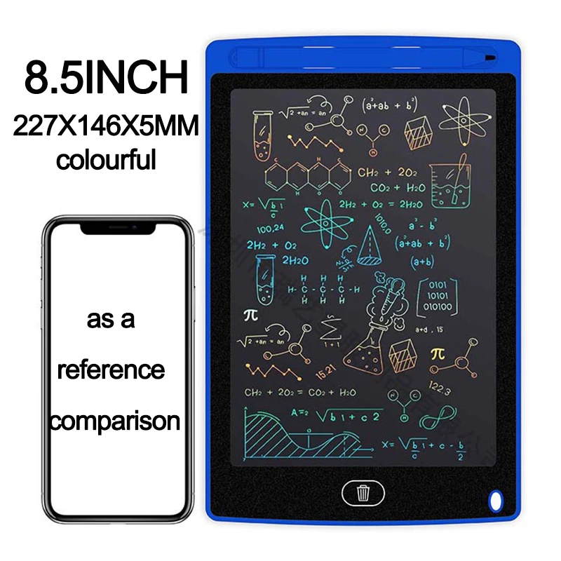 LCD Writing Tablet for Kids, Reusable Magic Drawing Board, Graffiti Sketchpad & Handwriting Blackboard, Eco-Friendly Educational