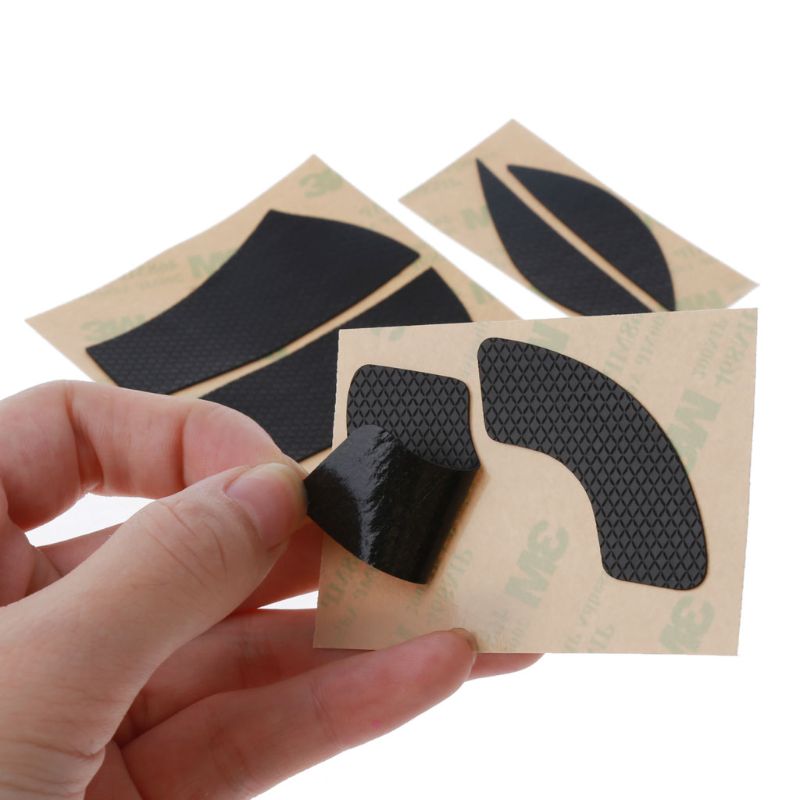 Jogos de linha direta originais mouse patins adesivos laterais almofadas resistentes ao suor fita antiderrapante para razer deathadder v2 mouse