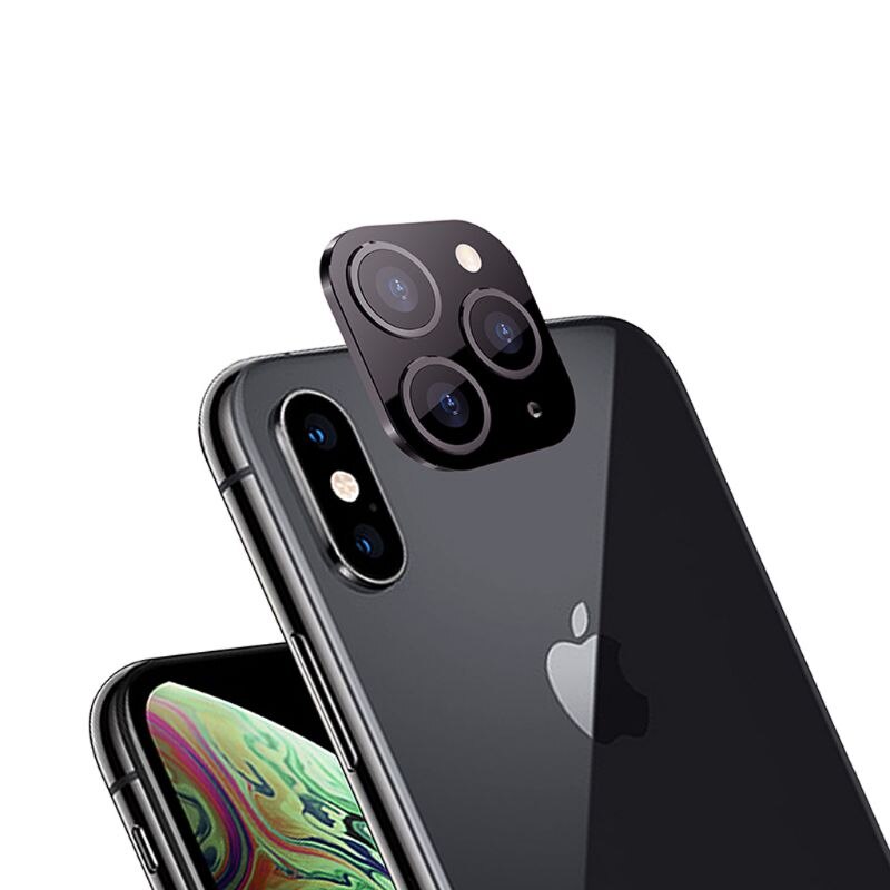 Nowa osłona obiektywu aparatu dla iPhone X XS / XS maksymalna sekunda zmiana dla iPhone 11 zawodowiec naklejka na obiektyw zmodyfikowana osłona aparatu