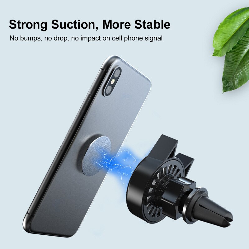 Lille djævel telefonholder bil mobiltelefon holder luftudtag magnetisk aroma luftfrisker holder silikone bil telefon beslag abs