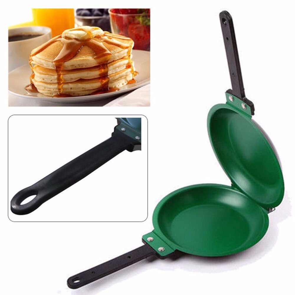Non-stick Flip Pan Ceramic Pancake Maker Frying Pan Nonstick Healthy General Use for Gas and Induction Cooker Cake Porcelain CE