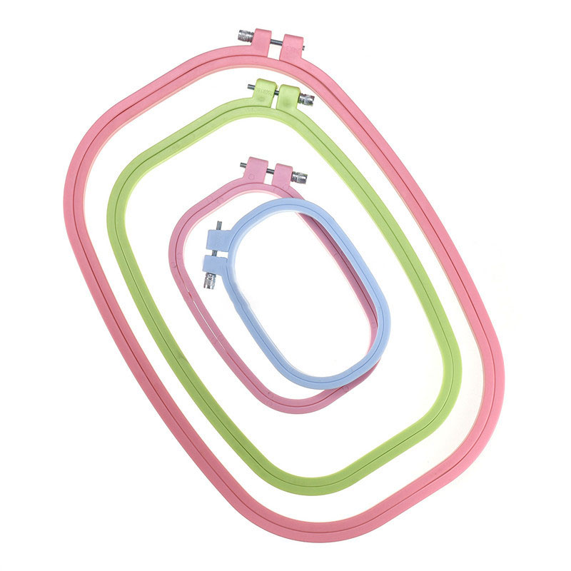 1Pcs embroidery hoop ABS plastic sewing accessories hand sewing tools embroidery stretching tools