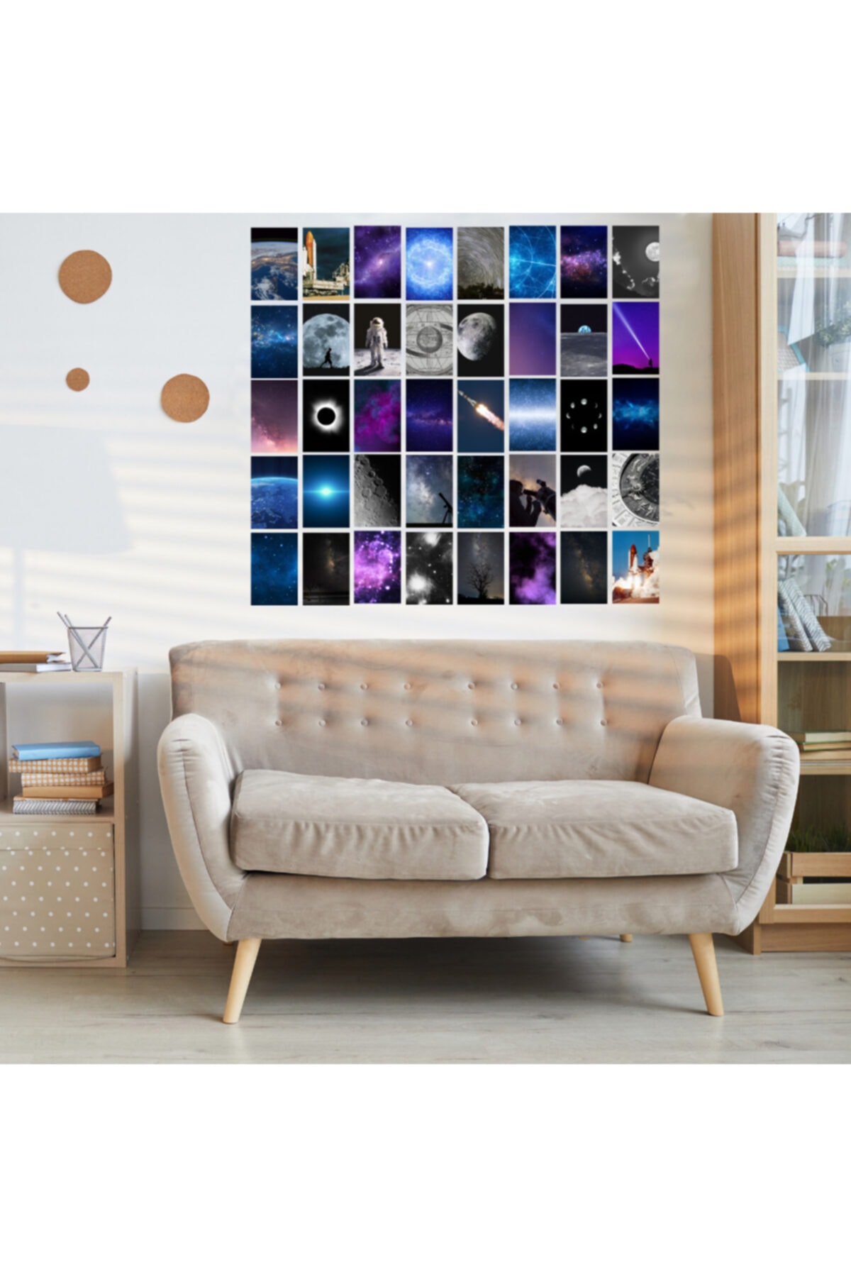 Galaxy Muur Poster Collage Set-40 Pcs-Esthetische-Ruimte Poster Set-10cm * 15Cm