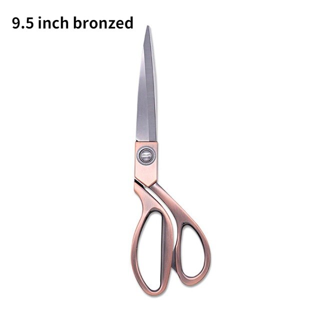 Maat Schaar Gegalvaniseerd Legering Rvs Grote Schaar 8/9/10 Inch Kleding Stof Schaar Naaien Schaar Leer: 9.5 inch bronzed