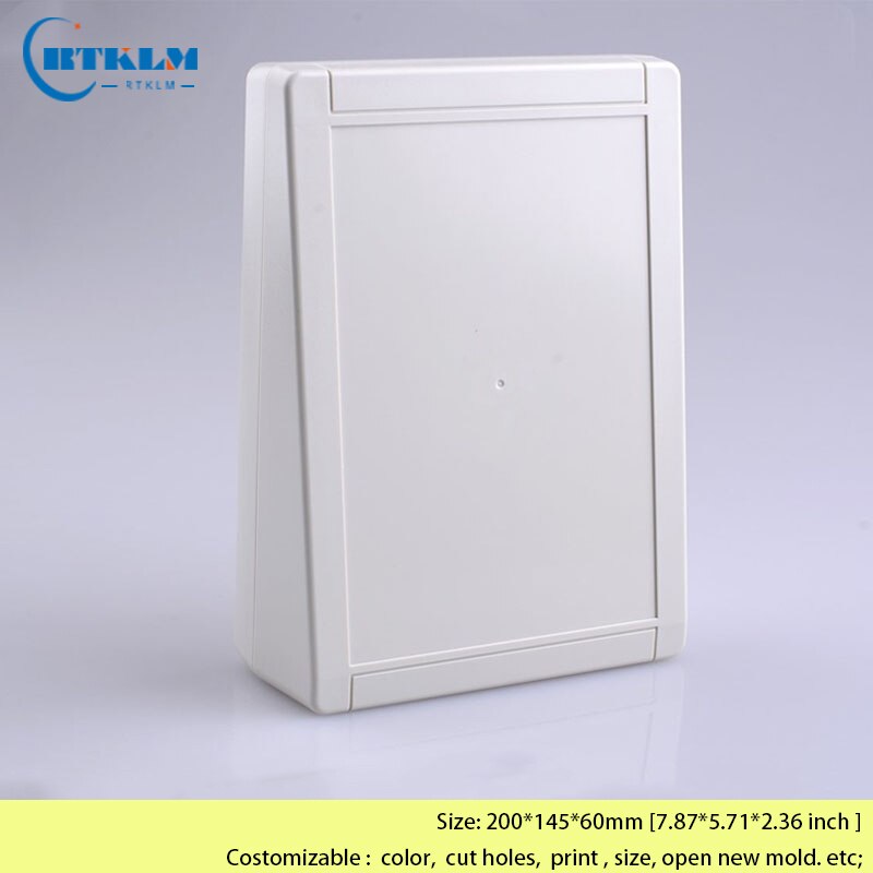 Junction box DIY housing project box Wall mounting electronics enclosures abs plastic enclosure ABS instrument case 200*145*60mm