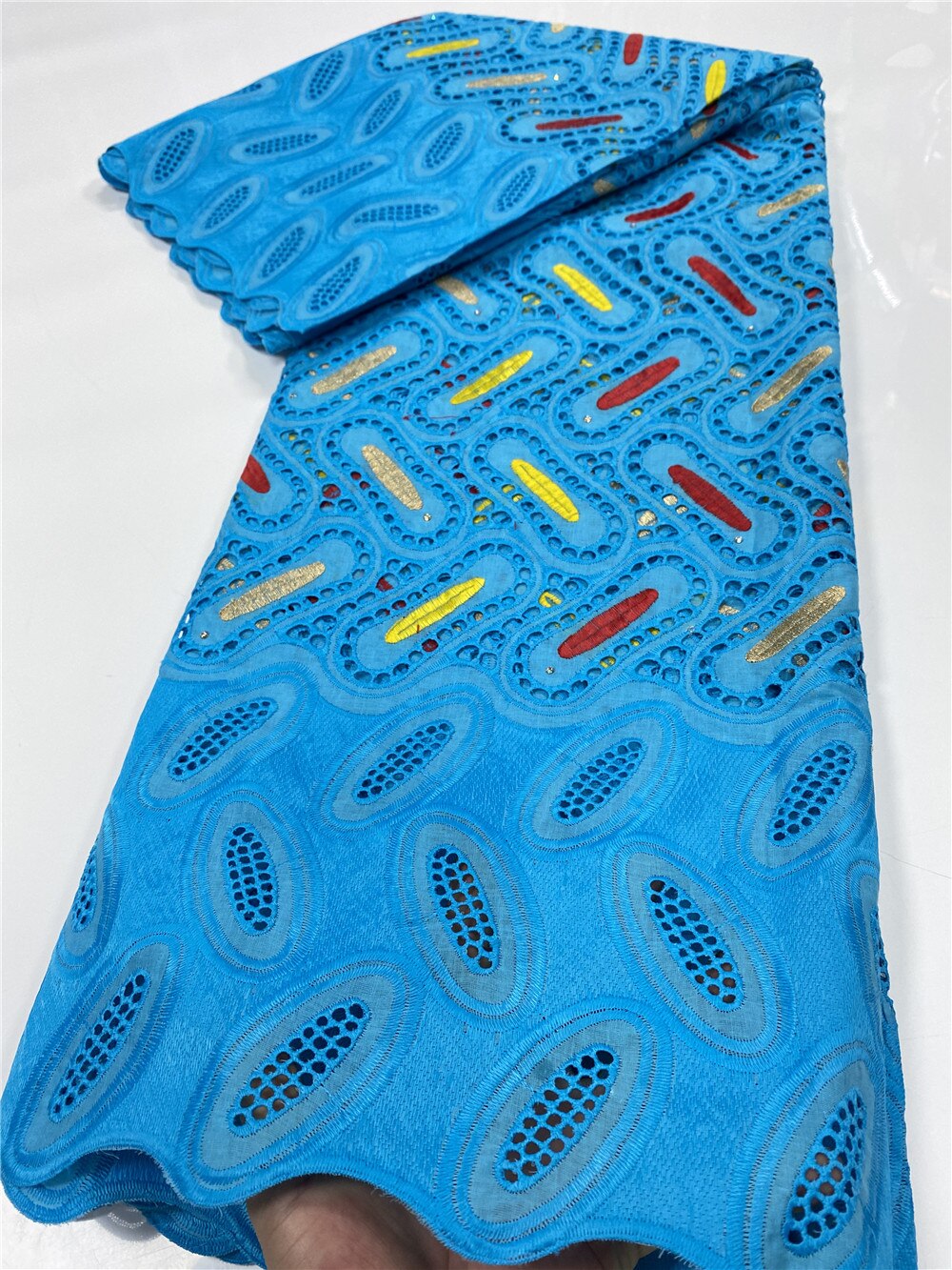 Swiss Voile Lace In Switzerland African Lace Fabric Lace Swiss Lace Fabric Cotton Fabric For Dress YA3510B-1: Picture 1