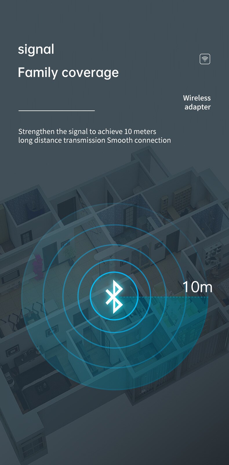 BT12 Wireless Bluetooth 5.0 Receiver Transmitter Digital Display Adapter For PC TV Car Accessories For Wireless Adapter TXTB1