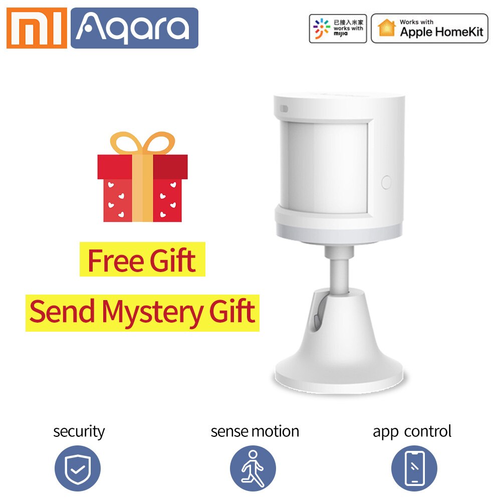 Aqara Motion Sensor Menselijk Lichaam Sensor Body Beweging PIR Sensor Zigbee WIFI App Smart leven voor Xiaomi Smart home sensor