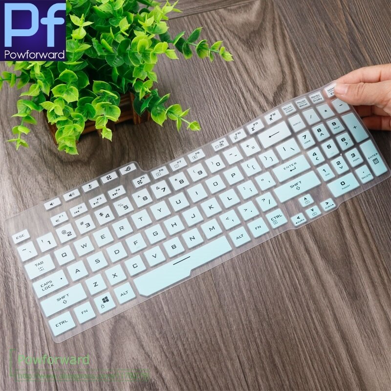 Silicone Keyboard Cover Protector Laptop skin For ASUS ROG Strix G G731GV G731GW G731GT G731GU G731 GW GT GU 17.3 inch: fademint