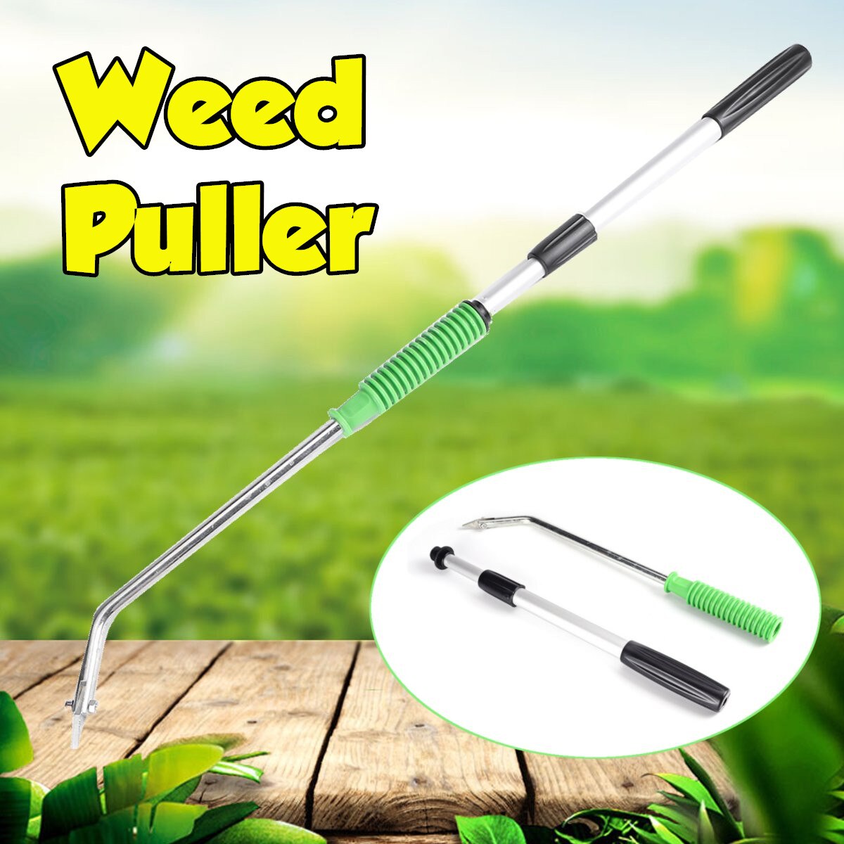 Killer Tool Portable Long Handled Lightweight Claw Weeder Durable Manual Outdoor Stand Up Garden Lawn Weeder Puller Root Remover