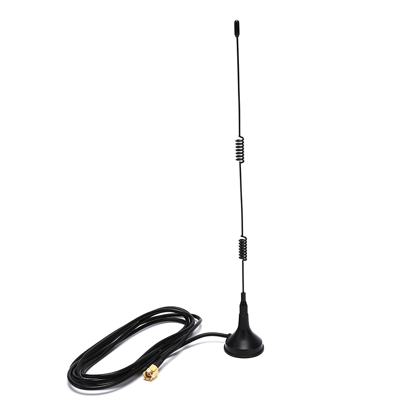 SMA 2,4 GHz 9DBI Drahtlose Wifi WLAN 5 X Bereich Booster Antenne Verlängerung + Basis