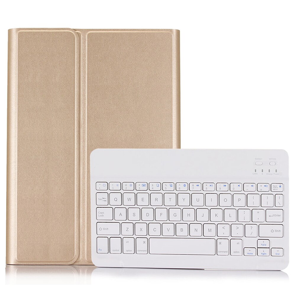 Ultra Thin Separable Wireless Keyboard for Lenovo Tab M10 TB-X605F 10.1in / Keyboard Support Standard wireless version 3.0: Gold
