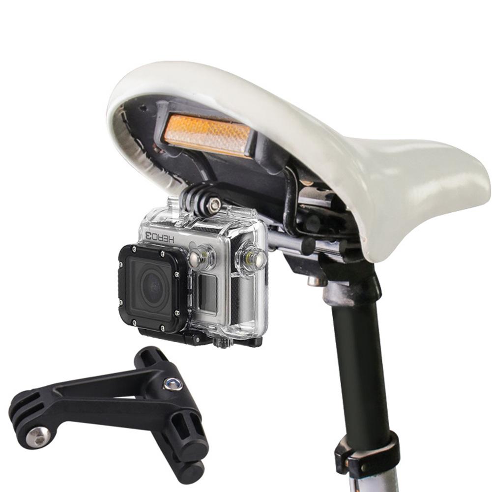 Bicycle Saddle Action Cam Bracket Mountain Bike Road Cycling Sport Camera Stabilizer Holder Seat Mount