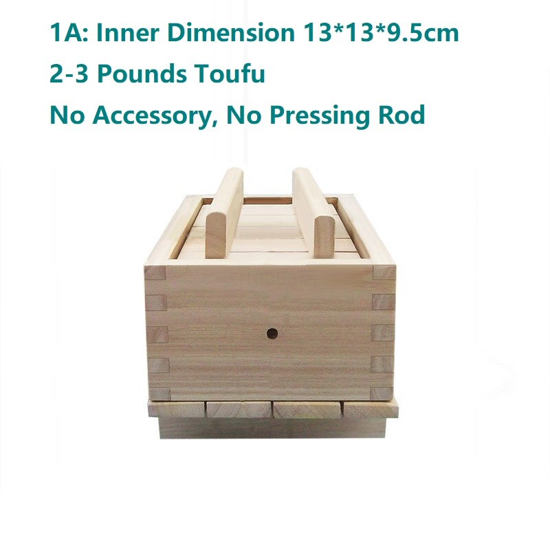 patent domowej roboty tofu forma tofu skrzynka z urządzeniem ciśnieniowym, tofu DIY, Indus drewniane pudełko, bez zapachu: 1A 13x13x9.5cm 2-3Lb