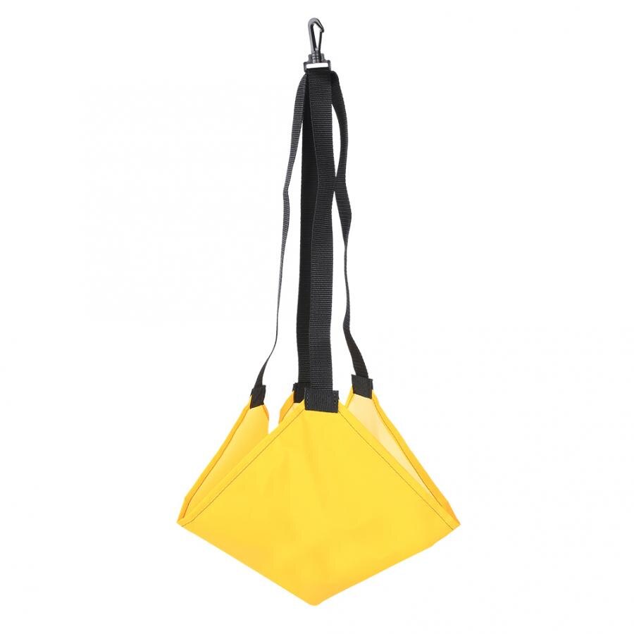 Swim Water Resistance Strength Belt Trainer Adults Kid Neoprene Swimming Training Harness Resistance Belt: Yellow