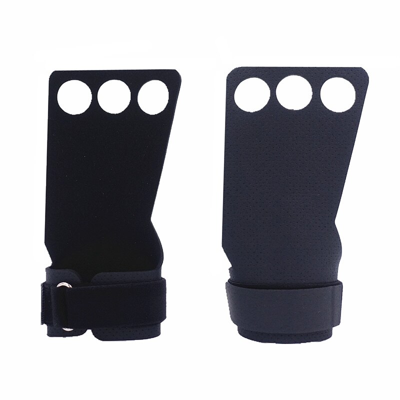 Gants de musculation Fitness gants d'entraînement Crossfit poignées pour pulls kettlebell haltères accessoires de gymnastique de musculation: Type B / M