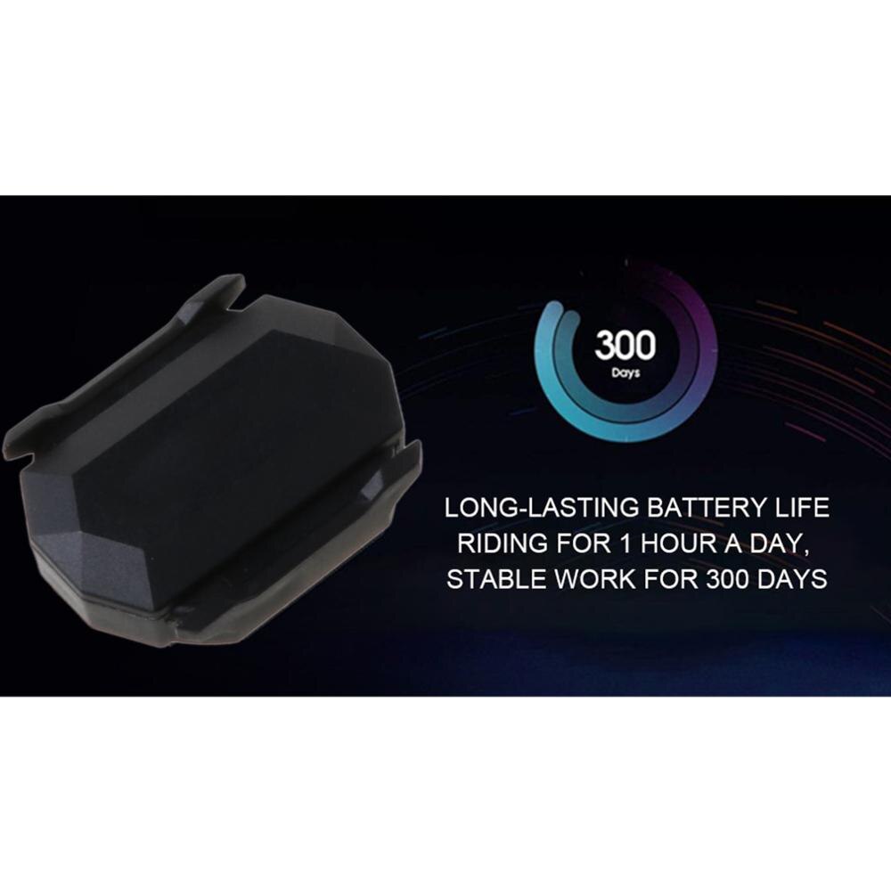 1PC Bike Speed Cadence Sensor ANT and Bluetooth Waterproof for Road Cycling Training