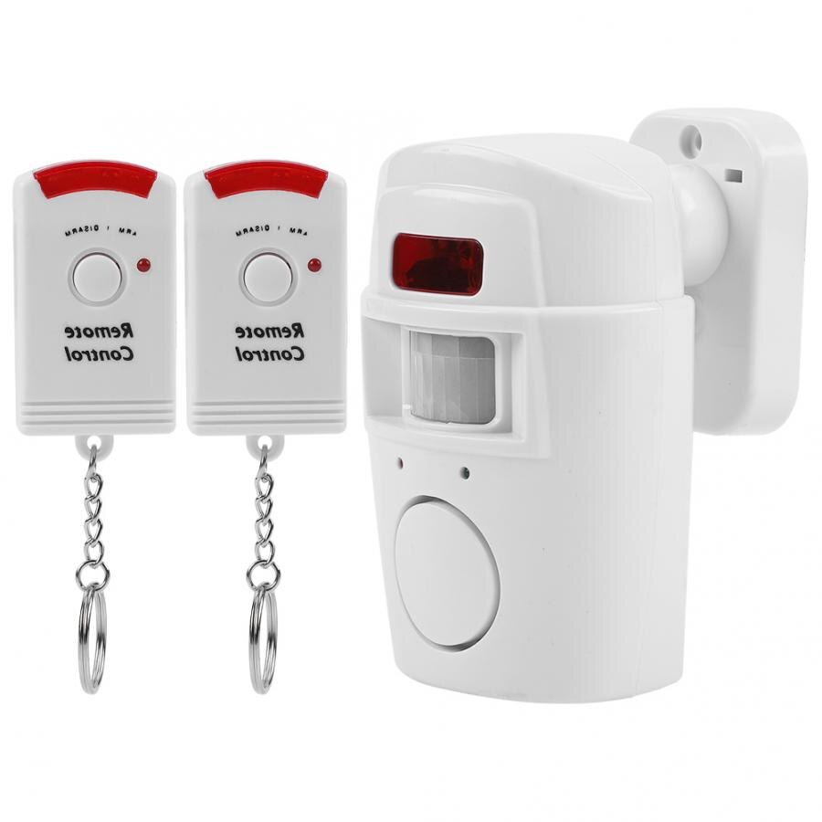 Wireless Intelligent 2 In 1 PIR Motion Detector Security Alert Alarm System Security Alarm System