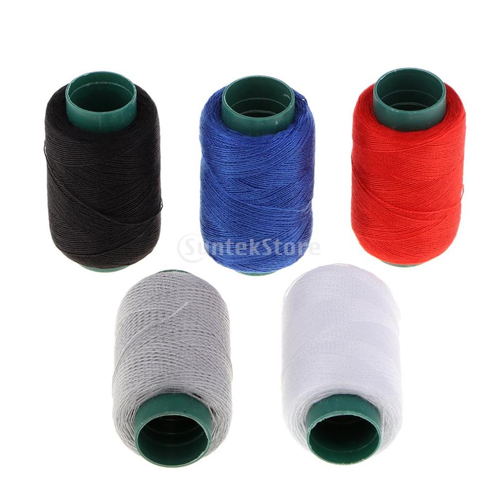 5Pcs Sewing Thread - 219 Yards Polyester Thread Sets Spools Thread for Sewing Machine or Hand Sewing Multi Use