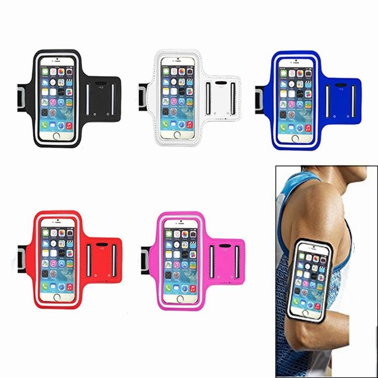 Sport fitness Brassard Carrying Armband Hand Case Houder voor Smartphone iphone 8 7 6 S 6 S iphone 6 iphone 6 s 4.7 Inch